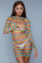 Load image into Gallery viewer, 1998 Burn Desire Bodysuit Rainbow