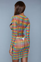 Load image into Gallery viewer, 1998 Burn Desire Bodysuit Rainbow