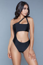 Load image into Gallery viewer, 1976 Quinn Swimsuit Black