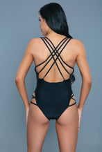 Load image into Gallery viewer, 1977 Amaya Swimsuit Black