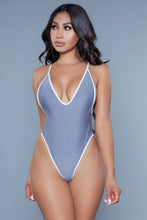 Load image into Gallery viewer, 1981 Payton Swimsuit Grey