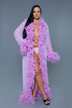 Load image into Gallery viewer, BW834LAV Glamour Robe Lavender