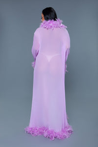 BW834LAV Glamour Robe Lavender