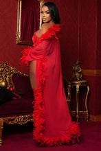 Load image into Gallery viewer, BW834R Glamour Robe Red