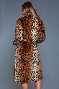 2071 Leopard Robe