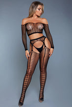 Load image into Gallery viewer, 2052 Run The World Bodystocking