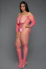 Load image into Gallery viewer, 2359 Catch Me Bodystocking