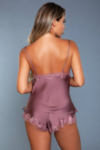 2079 Bambi Cami Set Black