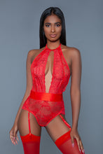 Load image into Gallery viewer, 2016 Ophelia Bodysuit Red