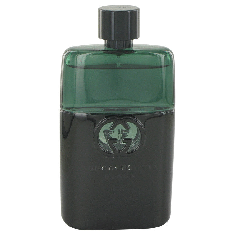 Gucci Guilty Black by Gucci Eau De Toilette Spray (Tester) 3 oz for Men - Black Olive