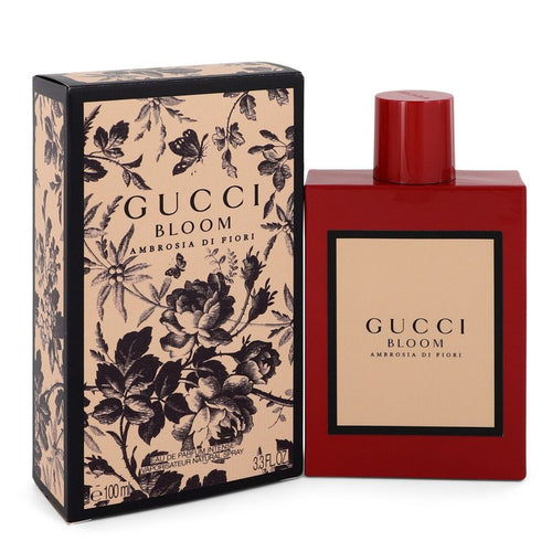 Gucci Bloom Ambrosia Di Fiori by Gucci Eau De Parfum  Intense Spray 3.3 oz  for Women - Black Olive