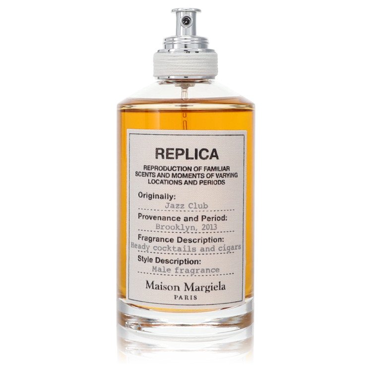 Replica Jazz Club by Maison Margiela Eau De Toilette Spray (Tester) 3.4 oz for Men - Black Olive