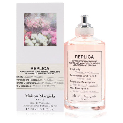 Replica Flower Market by Maison Margiela Eau De Toilette Spray 3.4 oz for Women - Black Olive