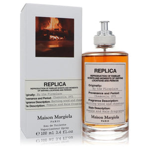 Replica By The Fireplace by Maison Margiela Eau De Toilette Spray (Unisex) 3.4 oz for Women - Black Olive