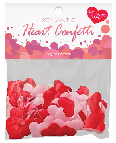 Romantic Heart Confetti - Black Olive