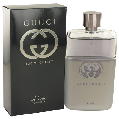 Gucci Guilty Eau by Gucci Eau De Toilette Spray 3 oz for Men - Black Olive