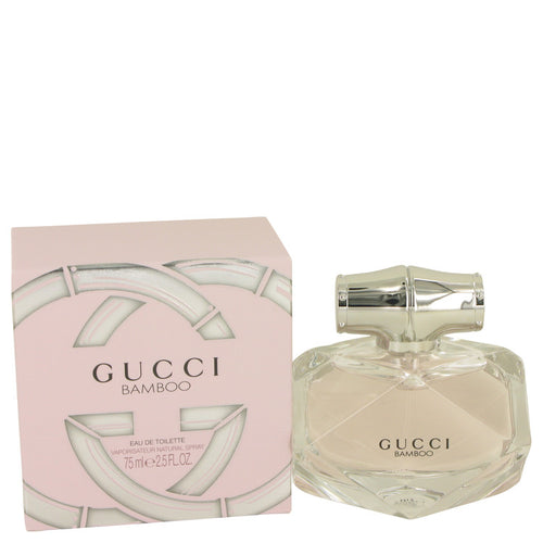 Gucci Bamboo by Gucci Eau De Toilette Spray 2.5 oz for Women - Black Olive