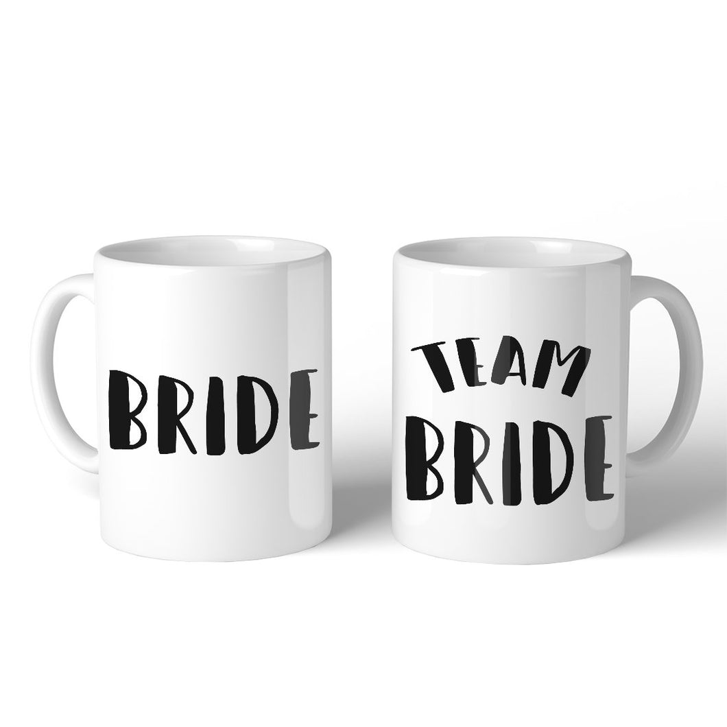 Team Bride Coffee Mugs 11 Oz - Black Olive