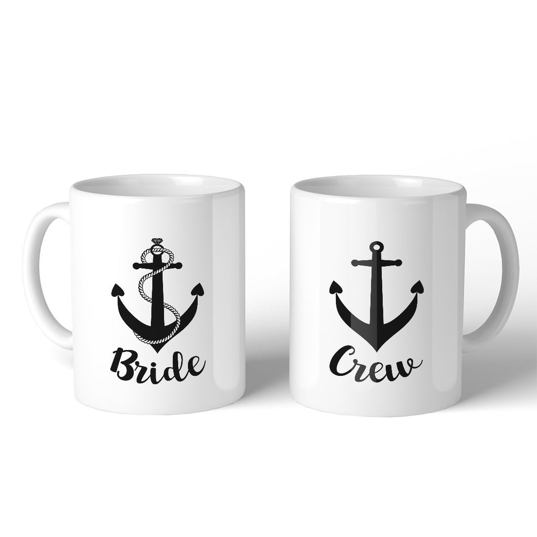 Bride Crew Coffee Mugs 11 Oz - Black Olive