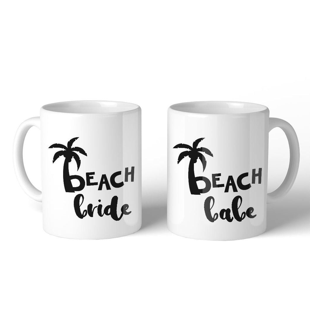 Beach Bride Coffee Mugs 11 Oz - Black Olive