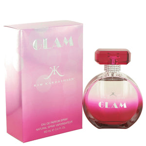 Kim Kardashian Glam by Kim Kardashian Eau De Parfum Spray 3.4 oz for Women - Black Olive