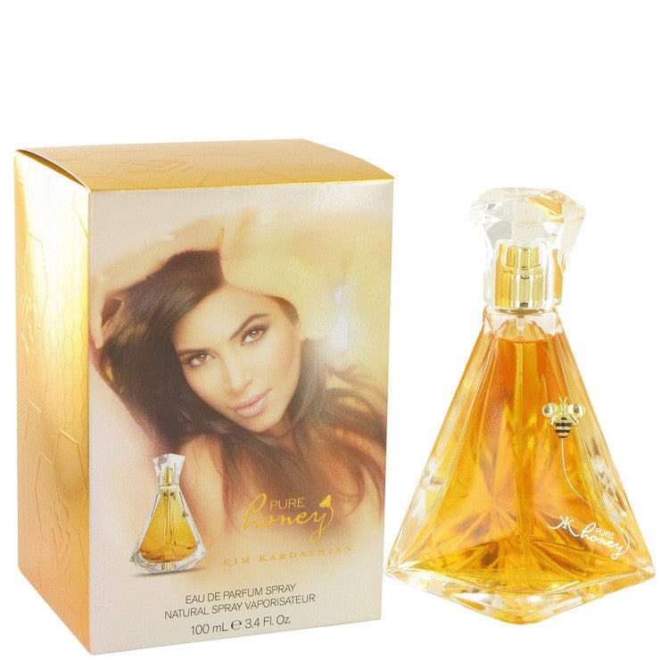 Kim Kardashian Pure Honey by Kim Kardashian Eau De Parfum Spray 3.4 oz for Women - Black Olive